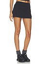 view 2 of 6 Matte Skort in Obsidian