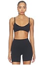 view 1 of 4 Micro Scoop Bra in Obsidian