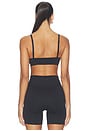 view 4 of 4 Micro Scoop Bra in Obsidian