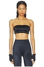 view 2 of 5 SUJETADOR SHINE BANDEAU in Obsidian