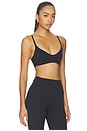 view 2 of 4 Matte Micro Scoop Bra in Obsidian