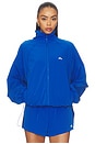view 1 of 4 Stretch Nylon Jacket in Cobalt