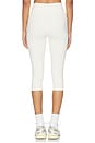 view 4 of 6 PANTALON CROP in Ivory