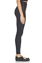 view 3 of 6 Weightless V- Panel Tights in Obsidian