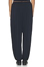 view 4 of 6 Stretch Knit Harem Pants in Obsidian