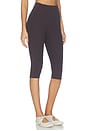 view 2 of 6 Crop Legging in Dark Roast