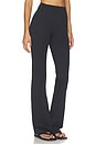 view 2 of 6 Matte Slim Flare Pant in Obsidian