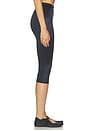 view 3 of 6 LEGGINGS RECORTADOS SHINE DRAWCORD in Obsidian
