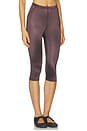 view 2 of 6 Shine Drawcord 17 Inch Crop Leggings in Phoenix