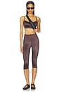 view 5 of 6 Shine Drawcord 17 Inch Crop Leggings in Phoenix