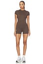 view 4 of 4 T-SHIRT MATTE BABY in Dark Sepia