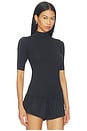 view 2 of 4 Weightless Short Sleeve Top in Black