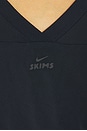 view 5 of 5 Stretch Knit V- Neck Top in Obsidian