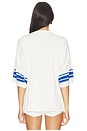 view 3 of 5 Stretch Knit V- Neck Top in Ivory