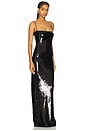 view 2 of 4 VESTIDO MAXI BARE in Black