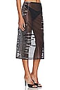 view 2 of 5 Pixel Skirt in Black