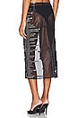 view 3 of 5 Pixel Skirt in Black