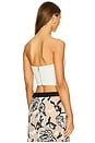 view 3 of 4 Camellia Corset Top in White