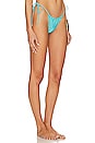 view 2 of 4 Side Tie Bikini Bottom in Cala