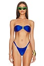 view 1 of 4 Bandeau Bikini Top in Lapis