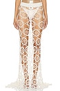 view 2 of 5 Maxi Crochet Skirt in Off White