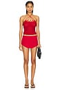 view 4 of 4 FALDA MINI in Red