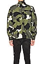 view 4 of 5 GREEN Paul Camo Jacket in Swedish Camo