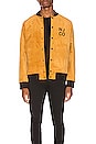 view 1 of 5 CHAQUETA MARK VELVET BOMBER in Dandelion