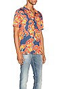 view 2 of 5 Arvid Flowers Short Sleeve Shirt in Multi