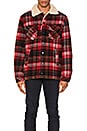 view 2 of 6 Lenny Plaid Jacket in Red Alert