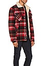 view 3 of 6 Lenny Plaid Jacket in Red Alert