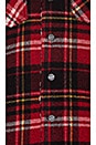 view 6 of 6 Lenny Plaid Jacket in Red Alert