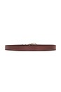 view 2 of 3 CINTURÓN WESTERN in Dark Brown