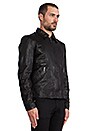 view 3 of 4 Jonny Leather Jacket in Black