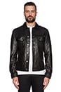 view 1 of 4 Perry Leather & Crust Jacket in Black
