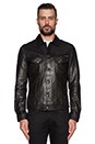 view 2 of 4 Perry Leather & Crust Jacket in Black