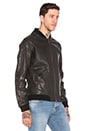 view 3 of 4 Brook Leather Jacket in Black