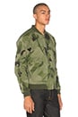 view 3 of 5 Brook Jacket in Black and Camo Black