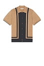 view 1 of 3 Fabbe Knit Polo Shirt in Beige
