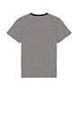 view 2 of 4 Roy Slub Stripe T-shirt in Blue & Off White