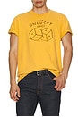 view 3 of 4 Roy Unlucky Tee in Yellow