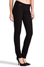 view 2 of 6 Tight Long John Skinny in Black Black