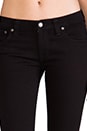view 4 of 6 Tight Long John Skinny in Black Black