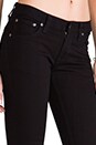 view 5 of 6 Tight Long John Skinny in Black Black