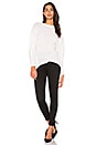 view 5 of 5 PULL ENCOLURE RONDE DÉGAGÉE OUVERT AU DOS in Off White