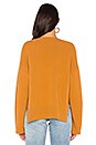 view 3 of 4 Deep V Neck Sweater in Ochre