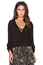 view 1 of 5 Nue Loane Top in Noir