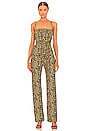 view 1 of 3 Cado Jumpsuit in Tiny Leopard