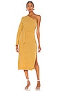 view 1 of 3 VESTIDO MIDI CEDRO in Yellow