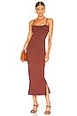 view 1 of 3 Nyoka Dress in Mahogany